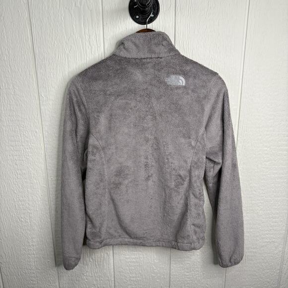 Grey North Face Fleece Zip Up Size Small - Picture 6 of 6